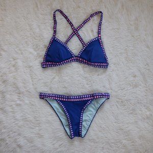 Victoria's Secret PINK Crochet Bikini Set XS